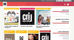 Desktop Screenshot of aide.ij-poitou-charentes.org